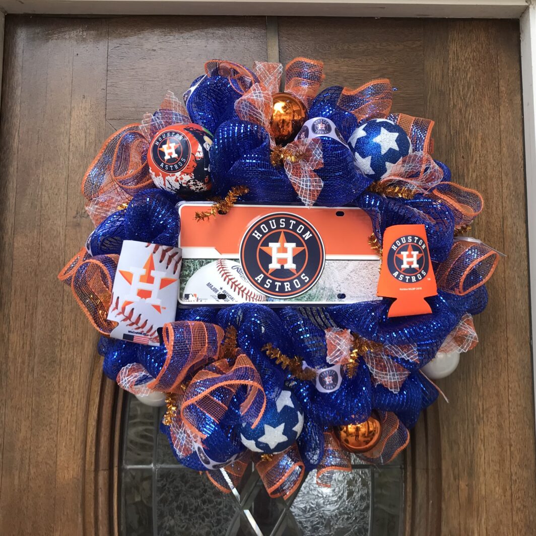 Houston Astros Wreath